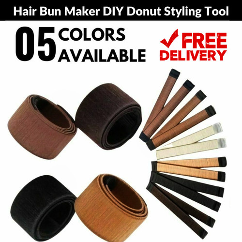 Hair maker bun donut styling - maker,