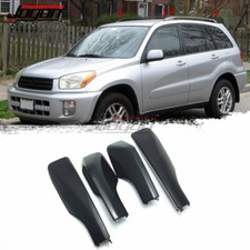 4pcs For Toyota RAV4 XA20 2001-2006 Roof Rack Cover Bar Rail End Replace Shell