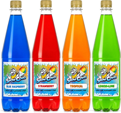 Slush puppy syrup snow - slush, cone