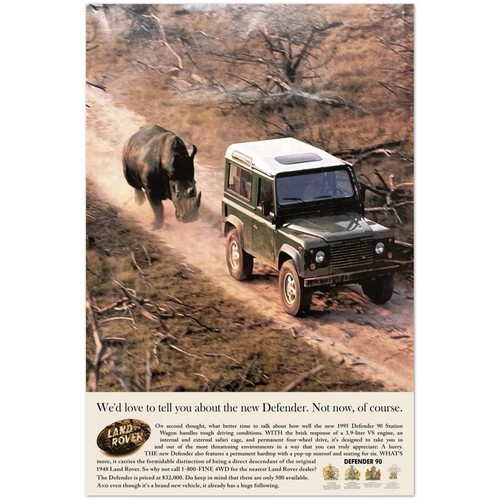 Land rover defender vintage - rover,