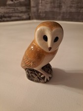 Lomonosov porcelain tawny owl