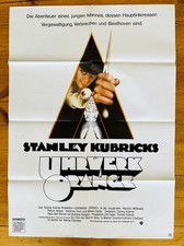 ORIGINAL : A Clockwork Orange Poster : GERMAN 1971 : UHRWERK ORANGE