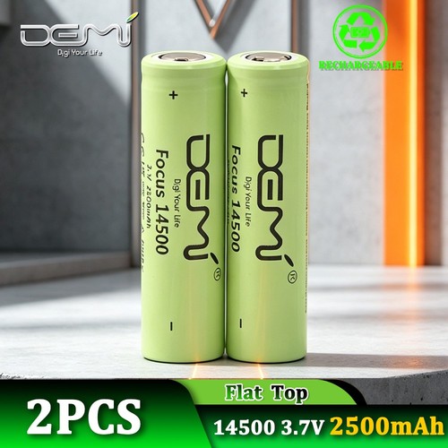 14500 2pcs rechargeable - 2pcs,