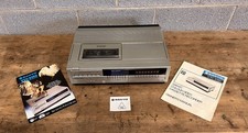 Vintage Sanyo VTC 5150 Colour Betamax Video player 240v with instructions