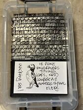 18 POINT ENGRAVERS TITLING