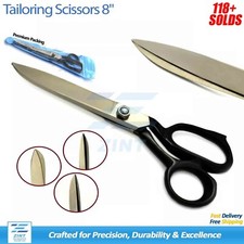 Tailoring Scissor 8" Heavy Duty Dressing Tailor Making Fabric Carpet Cutter New