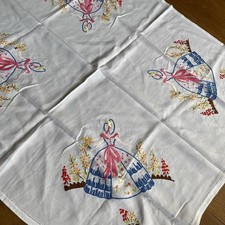 Vintage White Embroidered