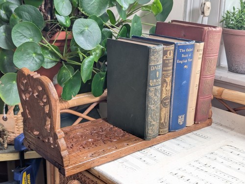 Vintage indian book trough - indian,