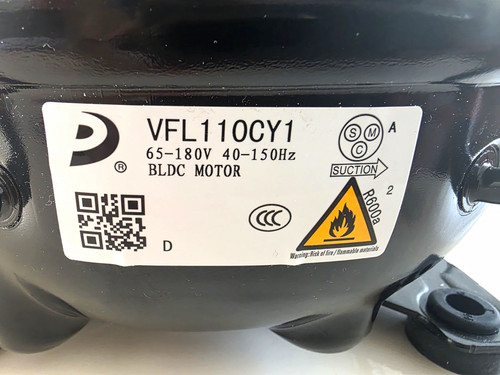 Vfl110cy1 hermetic compressor - vfl110cy1,