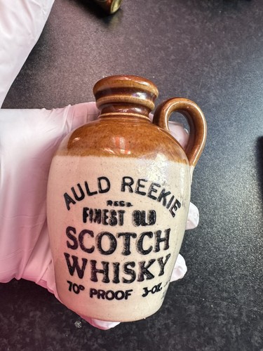 Vintage ceramic flagon mini - ceramic,