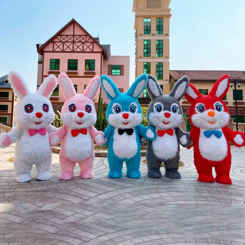 Inflatable rabbit mascot - inflatable,