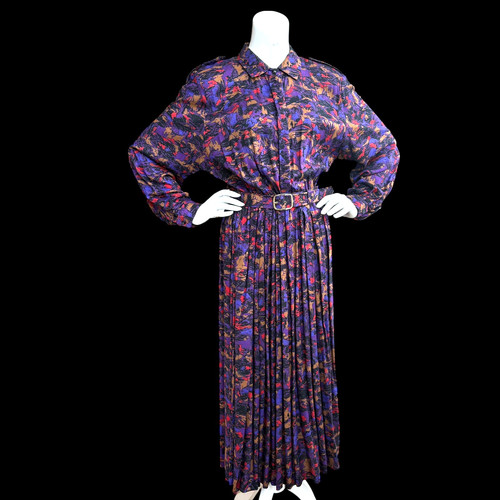 Vintage 1980s midi length - midi,