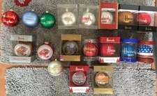 Harrods Christmas Baubles dated 1991 to 2022 + undated - more added this month