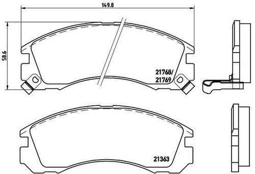 Brake pad set disc - brake, set,