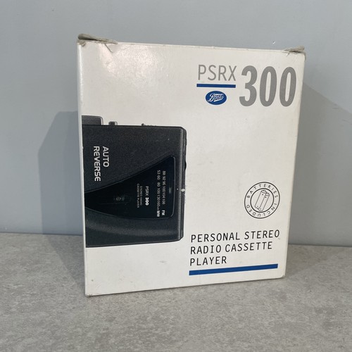Vintage boots psrx - 300, walkman