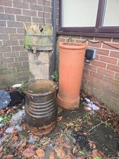 Victorian King Chimney Pot X 3