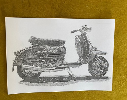 Lambretta 200 sign the - gp, of