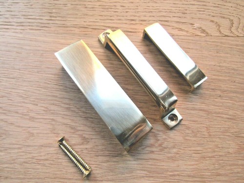Solid brass rim lock keep - brass,