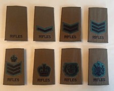 Rifles Rank Slides Olive