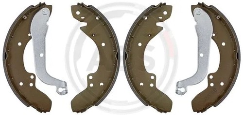 Rear brake shoe set - shoe,