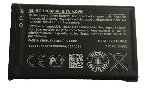 Nokia microsoft battery - nokia, bl-5c