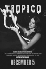 LANA DEL REY "TROPICO" MOVIE POSTER - Lana Holding White Snake, Reproduction