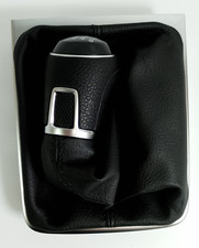 VW PASSAT B7 GEARKNOB 6 SPEED BLACK LEATHERETTE GENUINE PART 3AA711113E IRB