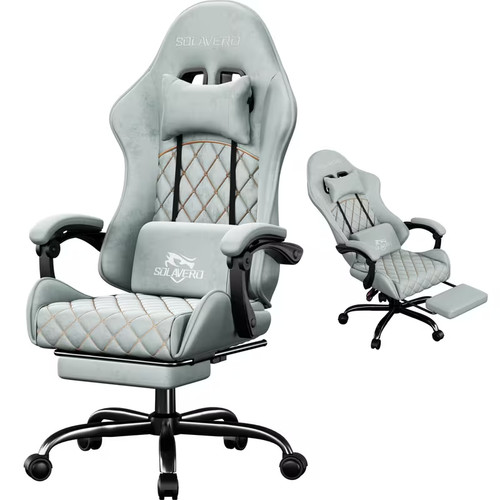 Solavero velvet gaming - solavero, chair