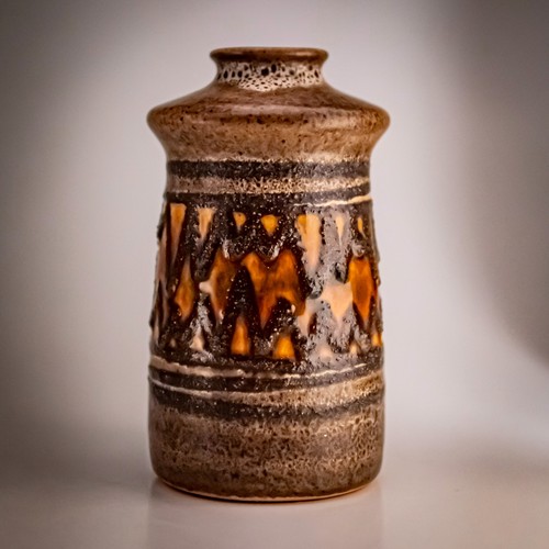 Veb haldensleben fat lava vase - fat,