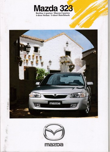 1998 mazda 323 sedan - mazda,