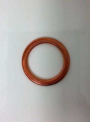 Copper exhaust gasket - exhaust,