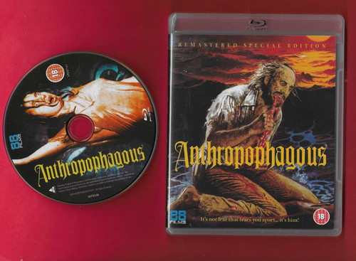 Anthropophagous blu ray - anthropophagous, tisa