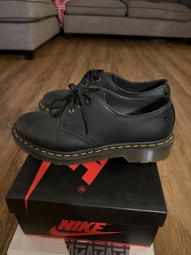 Martens mens black oxford - black,