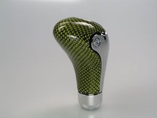 SHIFT KNOB SHIFT STICK CHROME CARBON KEVLAR NEW