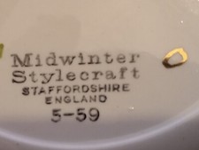 Midwinter Stylecraft Tea Set |