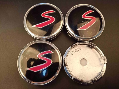 4pcs 60mm mini cooper logo - 60mm, s