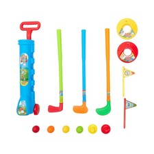 19Pcs Mini Golf Club Toys Set Indoor Outdoor Kids Leisure Sports Practice Gift