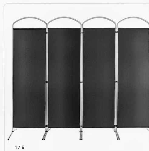 Costway panel room divider - 4-panel,