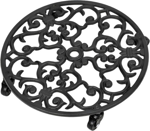 Plant stand with wheels - stand,