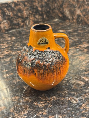 Vintage west german orange fat - vintage,