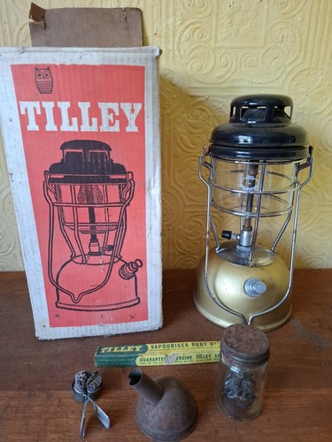 X246b tilley lamp - lamp, gold