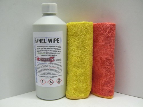 Litre paint panel - paint, wipe