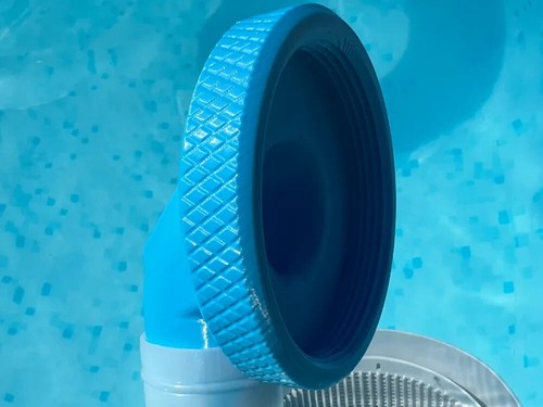 Plastic pool skimmer - 90°,
