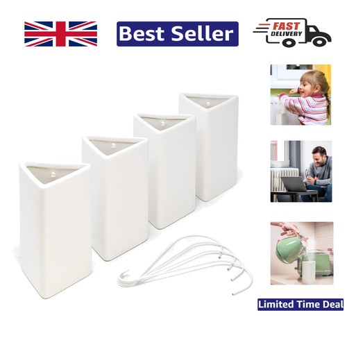 Hanging white radiator - hanging,