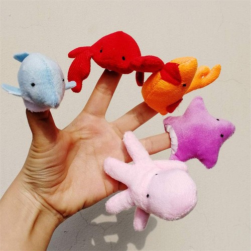 10pcs set sea animal - 10pcs/set, finger