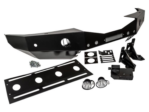 Black winch bumper with - bumper,