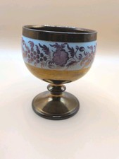 Vintage Copper Lustre Goblet