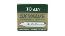Bisley Co2 Valve Maintenance Capsules x 5 Added Gun Oil