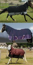 Rhinegold Aspen Heavyweight Winter Combo Turnout Horse Rug 350g with Full Neck