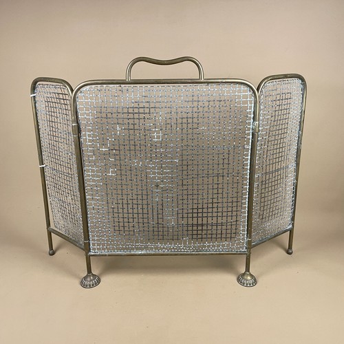 Antique fireguard fireplace - antique,